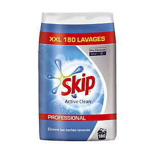 Lessive poudre Skip Professional 14,4 kg, 180 doses