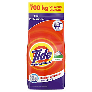 Lessive poudre Tide Professional Alpine Fresh 14 kg - 140 doses Lessive poudre Tide Professional Alpine Fresh 14 kg - 140 doses