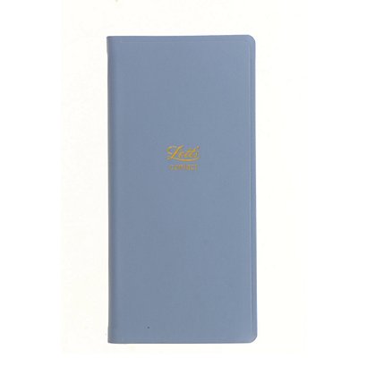 LETTS OF LONDON Rubrica Linea Icon, Formato Slim Pocket, Azzurro - 1