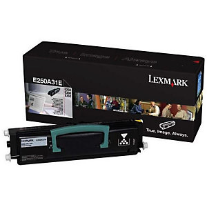 LEXMARK 0E250A31E Toner Single Pack, zwart
