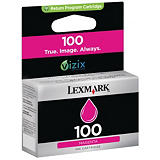 Lexmark 100, 14N0901E, Cartucho de Tinta, Magenta Lexmark 100, 14N0901E, Cartucho de Tinta, Magenta