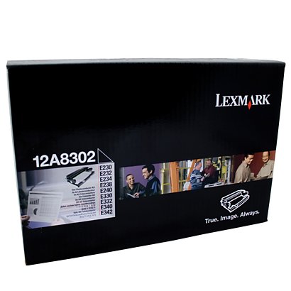 Lexmark 12A8302, Kit de fotoconductor, negro - 1