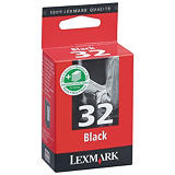 Lexmark 32, 18CX032E, Cartucho de Tinta, Negro Lexmark 32, 18CX032E, Cartucho de Tinta, Negro
