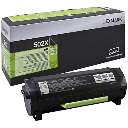 Lexmark 50F2000, Tóner Original, Negro