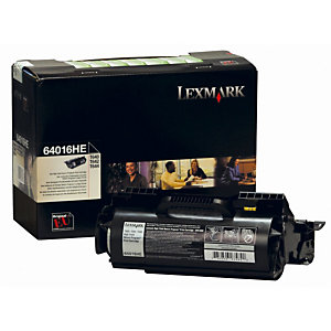 LEXMARK 64016HE Toner Single Pack, zwart