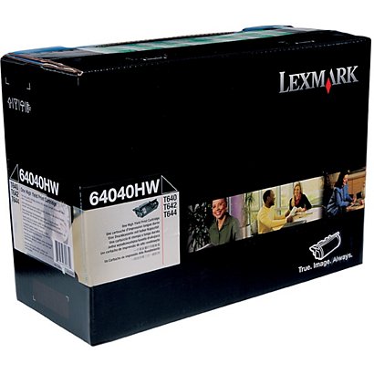 Lexmark 64040HW, Tóner Original, Negro - 1