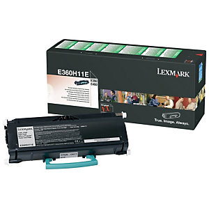 LEXMARK E360H11E Toner Single Pack, zwart
