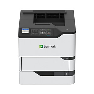 Lexmark MS821dn, Laser, 1200 x 1200 DPI, A4, 52 ppm, Impresión dúplex, Negro, Blanco 50G0120