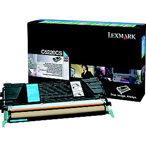 Lexmark Toner Original C5220CS C, (Pack de 1), Cyan