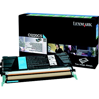 Lexmark Toner Original C5220CS C, (Pack de 1), Cyan - 1