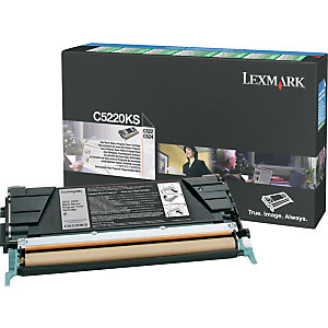 Lexmark Toner Original C5220KS N, (Pack de 1), Noir