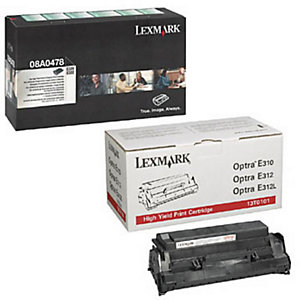 Lexmark Toner Original E250A11E N, (Pack de 1), Noir