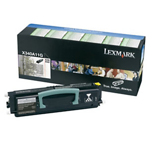 Lexmark Toner Original X340A11G N, (Pack de 1), Noir