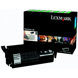 Lexmark Toner T650H11E N, T650H11E (Pack de 1) - Noir