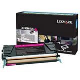 Lexmark X748H1MG, Tóner Original, Magenta Lexmark X748H1MG, Tóner Original, Magenta