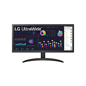 Lg 26WQ500-B, 65,3 cm (25.7''), 2560 x 1080 Pixeles, 4K Ultra HD, LCD, 5 ms, Negro