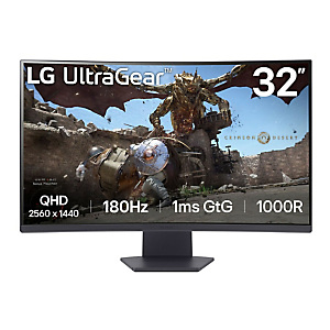 Lg 32GS60QC-B, 80 cm (31.5'), 2560 x 1440 Pixeles, Quad HD, LCD, 1 ms, Negro 32GS60QC-B.AEUQ Lg 32GS60QC-B, 80 cm (31.5'), 2560 x 1440 Pixeles, Quad HD, LCD, 1 ms, Negro 32GS60QC-B.AEUQ