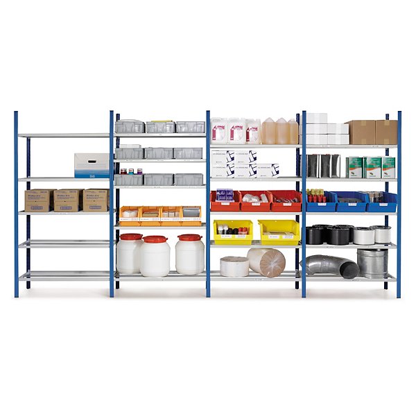 Lichte legbordstelling Prospace+: 5hardboard legborden 50x124cm - 3