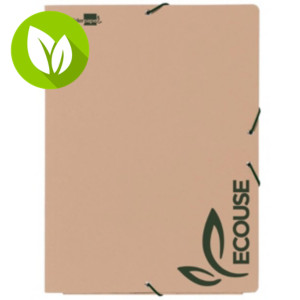 LIDERPAPEL Antartik Ecouse Carpeta de gomas, A4+, 3 solapas, cartulina 400 g/m2, reciclado, color kraft marrón LIDERPAPEL Antartik Ecouse Carpeta de gomas, A4+, 3 solapas, cartulina 400 g/m2, reciclado, color kraft marrón