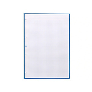 LIDERPAPEL Antartik Recambio, A4, 80 hojas, 90 gr. cuadriculado 5 mm, 4 taladros, 1 banda, marco color azul oscuro LIDERPAPEL Antartik Recambio, A4, 80 hojas, 90 gr. cuadriculado 5 mm, 4 taladros, 1 banda, marco color azul oscuro