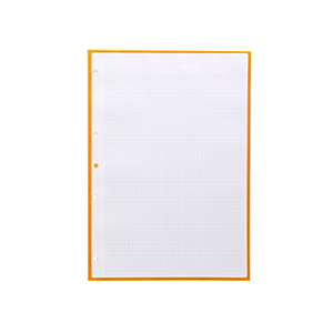 LIDERPAPEL Antartik Recambio, A4, 80 hojas, 90 gr. cuadriculado 5 mm, 4 taladros, 1 banda, marco color mostaza LIDERPAPEL Antartik Recambio, A4, 80 hojas, 90 gr. cuadriculado 5 mm, 4 taladros, 1 banda, marco color mostaza