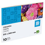 liderpapel Bloc de manualidades, 31,5 x 24 cm, papel crespón/pinocho en colores surtidos liderpapel Bloc de manualidades, 31,5 x 24 cm, papel crespón/pinocho en colores surtidos