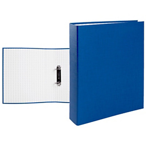 LIDERPAPEL Carpeta de 2 anillas,40 mm mixtas Folio, cartón forrado,paper coat,plástico azul LIDERPAPEL Carpeta de 2 anillas,40 mm mixtas Folio, cartón forrado,paper coat,plástico azul
