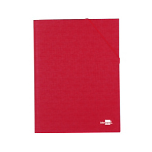 LIDERPAPEL Carpeta clasificadora, Folio Prolongado, cartón forrado, 12 departamentos, Rojo LIDERPAPEL Carpeta clasificadora, Folio Prolongado, cartón forrado, 12 departamentos, Rojo