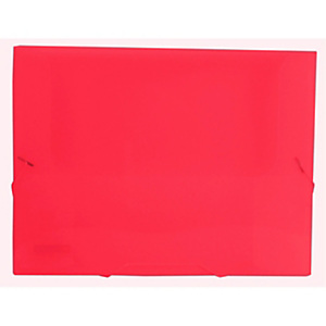LIDERPAPEL Carpeta portadocumentos, gomas, 36930 polipropileno A4 rojo translúcido -lomo 25 mm LIDERPAPEL Carpeta portadocumentos, gomas, 36930 polipropileno A4 rojo translúcido -lomo 25 mm