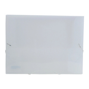 LIDERPAPEL Carpeta portadocumentos, gomas, 36934 polipropileno A4 transparente translúcido lomo 25 mm LIDERPAPEL Carpeta portadocumentos, gomas, 36934 polipropileno A4 transparente translúcido lomo 25 mm