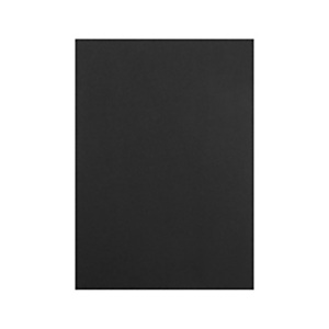 LIDERPAPEL Cartón pluma negro doble cara din A3 espesor 5 mm LIDERPAPEL Cartón pluma negro doble cara din A3 espesor 5 mm
