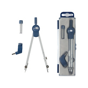 LIDERPAPEL Compás, articulado con adaptador universal LIDERPAPEL Compás, articulado con adaptador universal