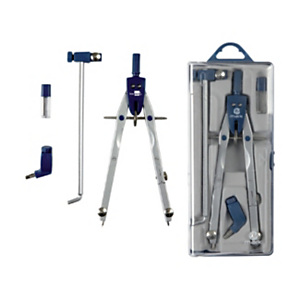 LIDERPAPEL Compás, micrometrico bk-304, con adaptador y alargadera LIDERPAPEL Compás, micrometrico bk-304, con adaptador y alargadera