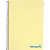 liderpapel Cuaderno, A4, cuadriculado, 120 hojas, cubierta polipropileno, amarillo - 1