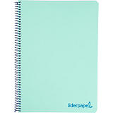 liderpapel Cuaderno, A4, cuadriculado, 120 hojas, cubierta polipropileno, verde liderpapel Cuaderno, A4, cuadriculado, 120 hojas, cubierta polipropileno, verde