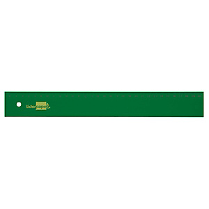 liderpapel Regla, plástico, 30 cm, verde translúcido liderpapel Regla, plástico, 30 cm, verde translúcido