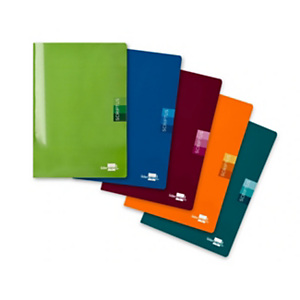 LIDERPAPEL Scriptus Cuaderno, libreta, A5 plus, 48 hojas, 90 gr, cuadro 8 mm, con margen LIDERPAPEL Scriptus Cuaderno, libreta, A5 plus, 48 hojas, 90 gr, cuadro 8 mm, con margen