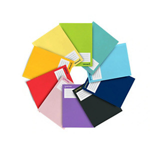 LIDERPAPEL Smart Cuaderno, libreta, A5, 80 hojas, 60 gr, cuadro 5 mm, con margen, colores surtidos, tapa blanda LIDERPAPEL Smart Cuaderno, libreta, A5, 80 hojas, 60 gr, cuadro 5 mm, con margen, colores surtidos, tapa blanda