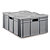 Lids for large stackable plastic storage containers - 2