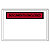 Lieferscheintaschen Eco bedruckt RAJA, "Lieferschein-Rechnung - Packing List-Invoice" 225 x 115 mm Mini-Pack - 4