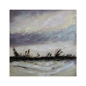 Lienzo desierto, tonos grises degradados y azules, 80 x 80 cm Lienzo desierto, tonos grises degradados y azules, 80 x 80 cm