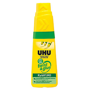 Lijm UHU Twist & Glue zonder oplosmiddel 35 ml  permanente hechting