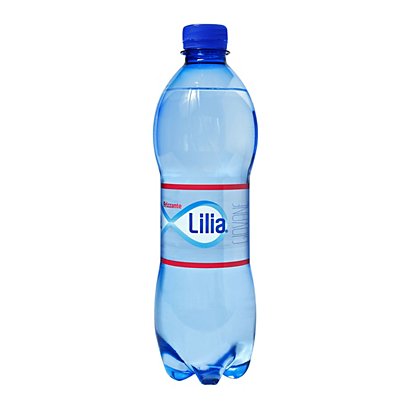 LILIA Acqua minerale Frizzante, Bottiglia di plastica, 500 ml (confezione 24 bottiglie)
