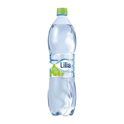 LILIA Acqua minerale Naturale, Bottiglia di plastica, 1,5 litri (confezione  da 6 bottiglie) - Acqua in Bottiglia