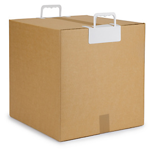 Limpet self-adhesive handles for cartons Limpet self-adhesive handles for cartons