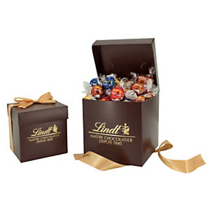 Lindt Coffret Assortiment chocolats Lindor 1 kg - Coffret cadeau