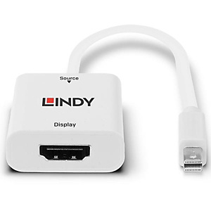 lindy, accessori monitor, converter mini dp 1.2 a hdmi, 41069-lnd