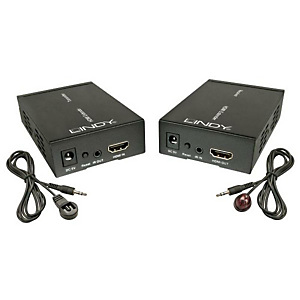 lindy, accessori monitor, extender hdmi ir over ip, 38126