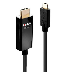 LINDY, Adattatori, Cavo usb tipo c a hdmi 2m, 43292-LND LINDY, Adattatori, Cavo usb tipo c a hdmi 2m, 43292-LND