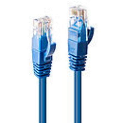 LINDY, Cavi fibra / ethernet / telef., Cavo cat. 6 u/utp blu 10m, 48022 - 1